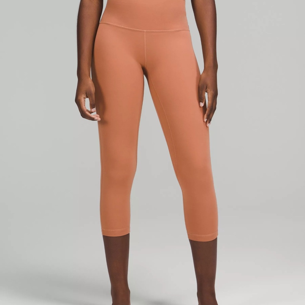 Women's Tan High-Waisted Leggings